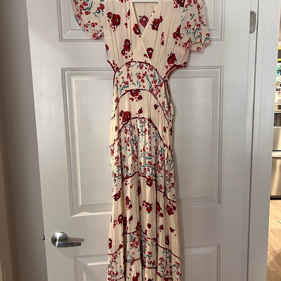 ba&sh Dresses Bash Blush Floral Maxi Dress Poshmark